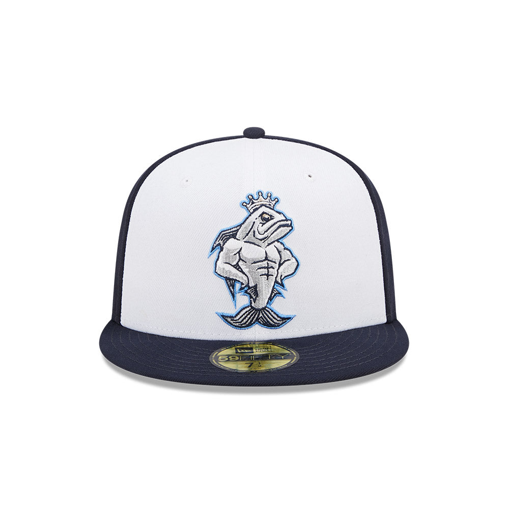 Lids Toronto Blue Jays New Era White on 59FIFTY Fitted Hat