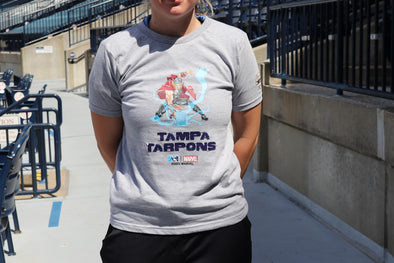 Tampa Tarpons Game Worn Marvel Jersey #47