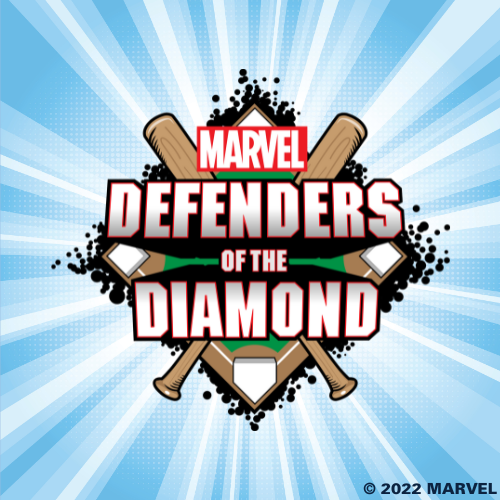 Tampa Tarpons Marvel’s Defenders of the Diamond 3.5"x5" Fan Pack Decal
