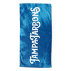 Tampa Tarpons Dye Blotch Beach Towel