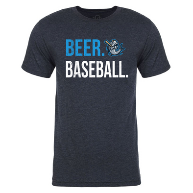 Tampa Tarpons Men's Beer & Baseball Tee